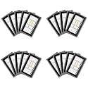Playbook Wristband QB, Adult Football Playbook, 3 Slots, Black 20 Pack
