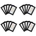 Playbook Wristband QB, Adult Football Playbook, 3 Slots, Black 20 Pack