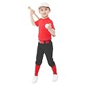 QBK 2T-17Y Toddler Baseball Pants Youth Softball Pants Kids Tee Ball Pants for Boy Girl