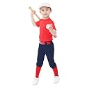 QBK 2T-17Y Toddler Baseball Pants Youth Softball Pants Kids Tee Ball Pants for Boy Girl