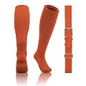 QBK 2T/3T/4T/5T Toddler Baseball Socks and Belt, 1 Pair of Socks &amp; 1 Belt