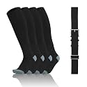 QBK Toddler Baseball Socks And Belt Youth Softball Tee Ball Combo Set