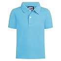 QBK Toddler to Youth Boy's Performance Polo Kids Collared Golf Shirt