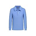 QBK Toddler to Youth Boys' School Uniform Pique Polo Shirts Kids Long Sleeve Collared Golf Shirt