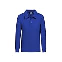 QBK Toddler to Youth Boys' School Uniform Pique Polo Shirts Kids Long Sleeve Collared Golf Shirt