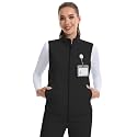 QBK Women's Lightweight Stretch Stand Collar Healthcare Scrub Vest