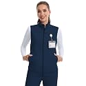 QBK Women's Lightweight Stretch Stand Collar Healthcare Scrub Vest