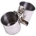 QBLEEV Bird Water Feeder Dishes, Bird Food Hanging Bowl for Cage Coop Cups