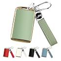 QBUC for Mazda Soft TPU Key Fob Cover Case with Keychain (Green)