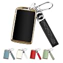 QBUC for Mazda Soft TPU Key Fob Cover Case with Keychain (Black)