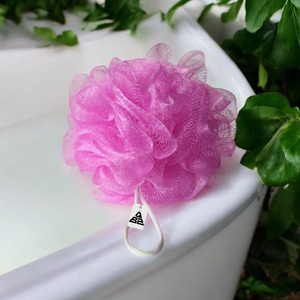 qbz luxury bathing loofah sponge for men women kids face body wash scrubber