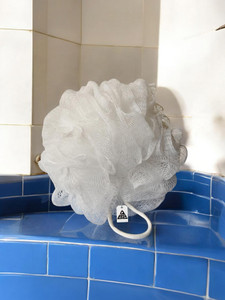 qbz luxury bathing loofah sponge for men women kids face body wash scrubber