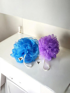 qbz luxury bathing loofah sponge for men women kids face body wash scrubber