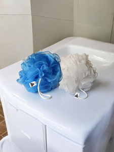 qbz luxury bathing loofah sponge for men women kids face body wash scrubber