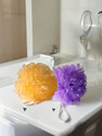 QBZ Luxury Bathing Loofah sponge for Men women kids face body wash scrubber