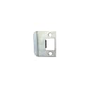 QCAA Extended Lip Strike, 2''X2-1/4, Brush Satin Nickel, 1 Pack, Made in Taiwan