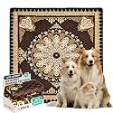 Qeils Washable Pee Pads, Super Absorbent Puppy Pads, 2 Pack 72"x72"