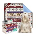 Qeils Washable Pee Pads, Super Absorbent Puppy Pads, 2 Pack 36"x41"
