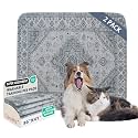 Qeils Washable Pee Pads, Super Absorbent Puppy Pads, 2 Pack 36"x41"
