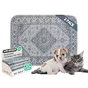 Qeils Washable Pee Pads, Super Absorbent Puppy Pads, 2 Pack 18"x24"