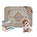 Qeils Washable Pee Pads, Super Absorbent Puppy Pads, 2 Pack 18"x24"