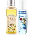 QELICA Ayurvedic Mouthwash Coco Mint Oil Pulling 50ml and Polar Mint Mouth Spray 10gm | Combo For Oral Care