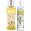 QELICA Ayurvedic Mouthwash Coco Mint Oil Pulling 50ml and Dubai Special Mouth Spray 10gm Combo For Oral Care
