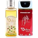 QELICA Ayurvedic Mouthwash Coco Mint Oil Pulling 50ml and Strawberry Mouth Spray 10gm Combo For Oral Care