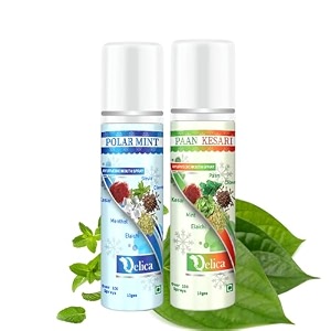 qelica love special mouth freshener long-lasting kiss-ready breath freshness paan kesari amp polar mint