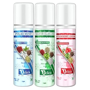 qelica love special mouth freshener long-lasting kiss-ready breath freshness strawberry crush amp silver elachi amp polar mint
