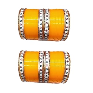 sakhi coloured punjabi choodachuda bangles set for bridalgirlsladieschurachoora bangles and bracletsset for both handshandmade  set of 64 bangles