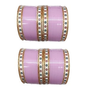 sakhi coloured punjabi choodachuda bangles set for bridalgirlsladieschurachoora bangles and bracletsset for both handshandmade  set of 64 bangles