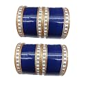 SAKHI Coloured punjabi chooda/chuda bangles set for bridal/girls/ladies/chura/choora bangles and braclets/set for both hands/Handmade / (Set of 64 Bangles)