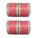 SAKHI Coloured punjabi chooda/chuda bangles set for bridal/girls/ladies/chura/choora bangles and braclets/set for both hands/Handmade / (Set of 64 Bangles)