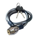 QERESTON Heavy Duty Multi Purpose Goti Cable Lock | Cycle, Helmets, Scooters (Pack of 1) Cycle Lock