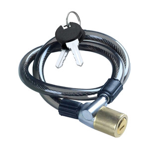 qereston multi purpose cable lock  bike helmets scooters pack of 1 cycle lock