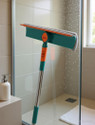 QERINKLE Window Cleaner with Bendable Head for