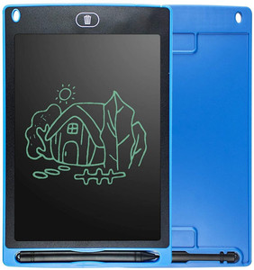 qexle lcd writing tablet 85 inch e-note pad lcd writing tablet colorful drawing tablet with protect bag kids drawing pad 85 inch doodle boardtoddler boy and girl learning gift for 3 4 5 6 years old multicolor