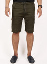 QFA Solid Men Green Casual Shorts