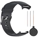 QGHXO Band for Garmin Approach S3, Soft Silicone Watch Band Strap for Garmin Approach S3 GPS Golf Watch