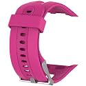 QGHXO Band for Garmin Forerunner 10/15, Soft Silicone Watch Band Strap for Garmin Forerunner 10/15 GPS Watch