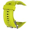 QGHXO Band for Garmin Forerunner 10/15, Soft Silicone Watch Band Strap for Garmin Forerunner 10/15 GPS Watch