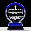 Qianwei Doctor Appreciation Gifts for Women Men Crystal Plaque