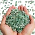 QICQDRAM Polished Gem Stones Rocks Green Aventurine Crystals Natural 2LB