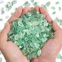 QICQDRAM Polished Gem Stones Rocks Green Flourite Crystals Natural 2LB