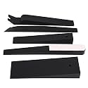 Qiilu 1 Set (5pcs) Assemble Wedge Plastic Pry Tools Pump Car Audio Stereo Repair Tools