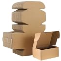 Qilery 200 Pcs 6x4x3'' Shipping Boxes Corrugated
