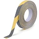 Qingluan Anti Slip Tape, Waterproof Self Adhesive Yellow 1" x65Ft Grip Tape