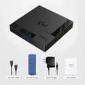 Qiwa 4K Android 10 4GB RAM 32GB ROM Dual WiFi 2.4/5 Ghz RK3318 Processor - Android v4.4 (KitKat), NITEL, RK3318, 4 GB DDR3, 32 GB 10 Mini PC (Black)