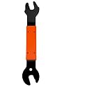 QKURT Bike Pedal Wrench, Double Sided Bicycle Spanner 15, 16, 17 mm Repair Removal Tool for Biking Cycling Mountain Bike MTB BMX
